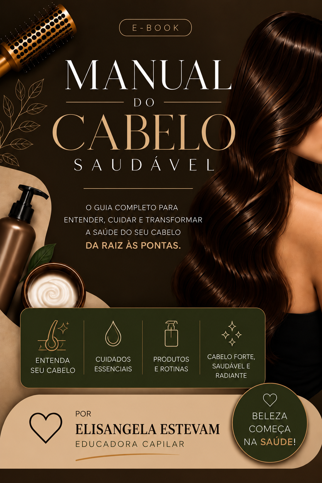 Capa do Manual do Cabelo Saudável